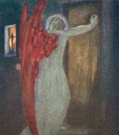 Illustration for The Dream Of Gerontius by Cardinal Newman by Robert Traill Rose