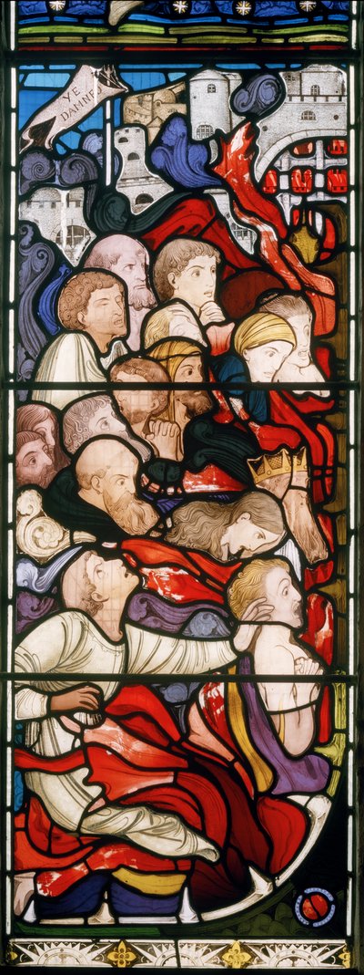 Ye Damned (detail from The Last Judgement) by Robert Turnill Bayne