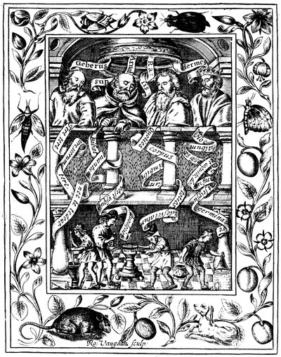 The four great alchemists, 1652 by Robert Vaughan