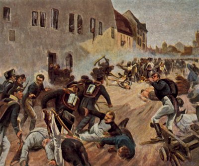 Storming of the Grimma Gate by Robert Von Haug