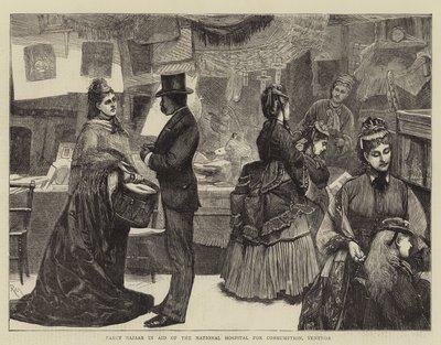 Fancy Bazaar in Aid of the National Hospital for Consumption, Ventnor by Robert Walker Macbeth