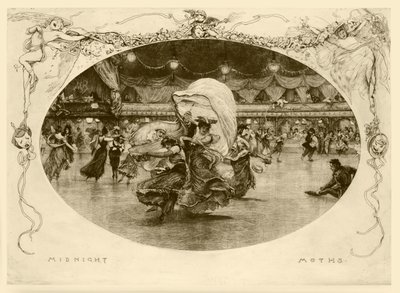 Midnight Moths by Robert Walker Macbeth