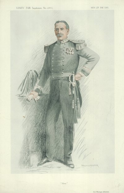 Colonel Montague Johnstone by Robert Wallace Hester