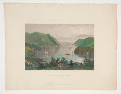 View from West Point (Hudson River), illustration for Nathaniel Parker Willis by Robert Wallis