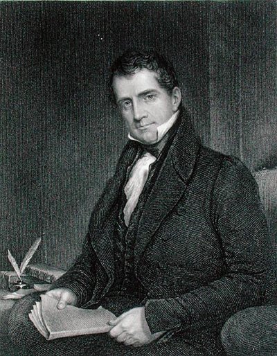 Theodoric Romeyn Beck engraved by John Francis Eugene Prud