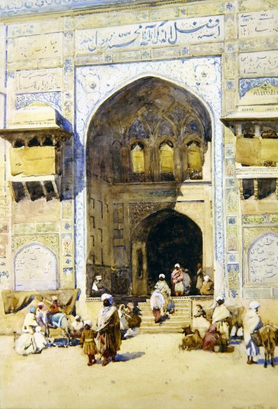 At Lahore, c.1890 by Robert Weir Allan