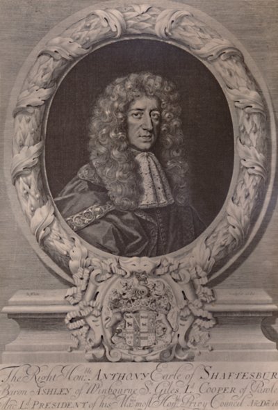 Anthony Ashley Cooper, 1st Earl of Shaftesbury, English statesman by Robert White