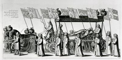 State Funeral of George Monck, 1st Duke of Albemarle, 1671 by Robert White