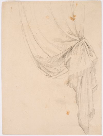 Drapery Study by Robert Wilhelm Ekman