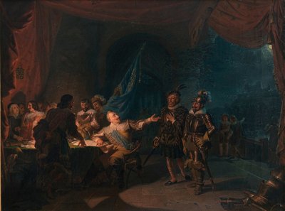 Gustav II Adolf of Sweden in Würzburg by Robert Wilhelm Ekman