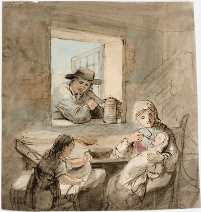 Interior by Robert Wilhelm Ekman