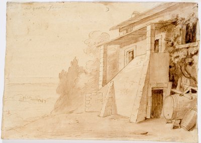 Landscape, Grottaferrata by Robert Wilhelm Ekman