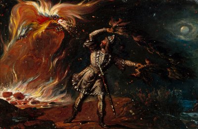 Lemminkäinen and the Fiery Eagle by Robert Wilhelm Ekman