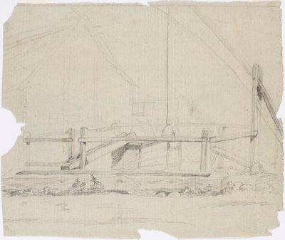 Well of a Farmhouse by Robert Wilhelm Ekman