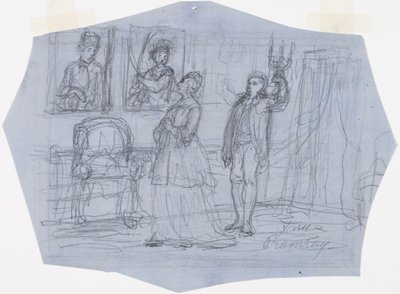 Mrs. Ramsay. Illustration for the Poem 