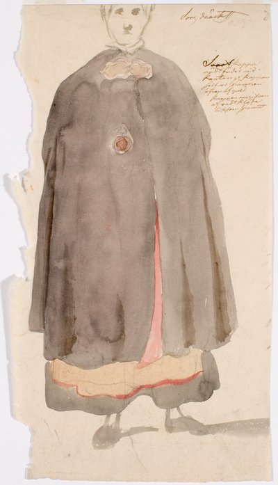 Standing Peasant Woman by Robert Wilhelm Ekman