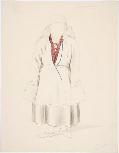 Standing Peasant Woman from Joutseno by Robert Wilhelm Ekman