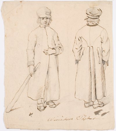 Winåker Boy in Folk Costume by Robert Wilhelm Ekman