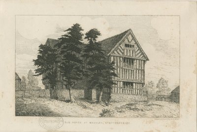 Madeley - Old House by Robert William Buss
