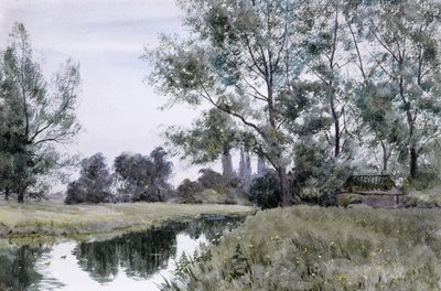 On the Lesser Stour, East Kent by Robert Winchester Fraser