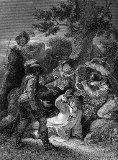 Duke of Monmouth Taken After the Battle of Sedgemoor by Robert after Smirke