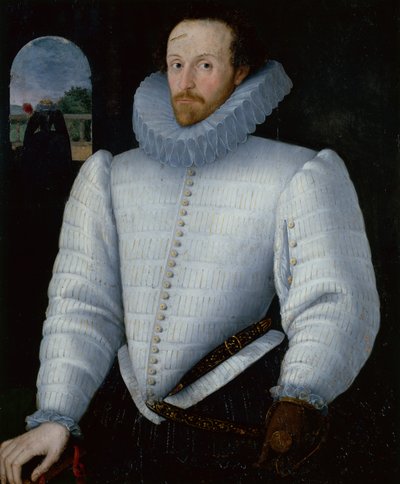 Portrait of Sir Walter Raleigh by Robert the Elder Peake