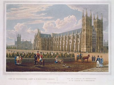 View of Westminster Abbey and St. Margaret