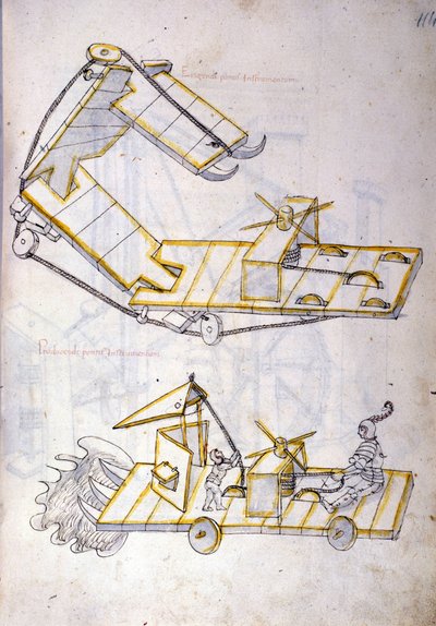 Art of War: Study on Military Machines, Illustration from 
