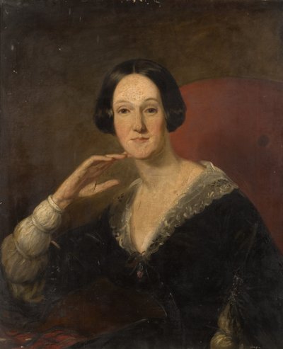 Portrait of Wife of John Hall Kent by Robinson Elliott