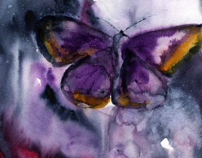 Purple Butterfly Dream by RodMacIver