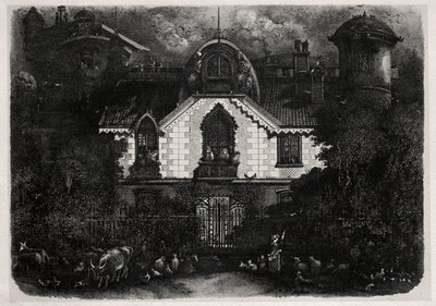 The Enchanted House by Rodolphe Bresdin