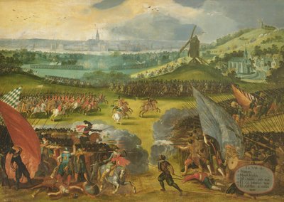 Battle of Nimegen (War against France 1556-1558) by Rodrigo of Holland