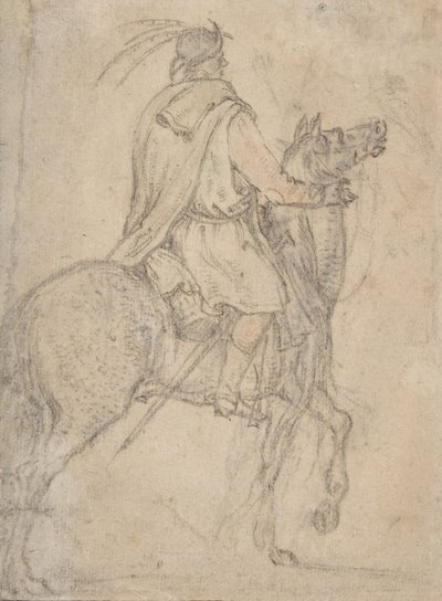 A Hungarian Horseman, late 16th-mid 17th century by Roelandt Savery