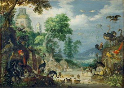 Landscape with Birds by Roelandt Savery