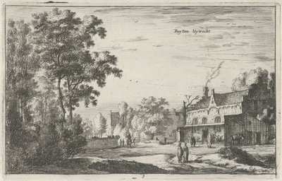 View Near Utrecht (series title: Landscapes in the Northern Netherlands) by Roelant Roghman