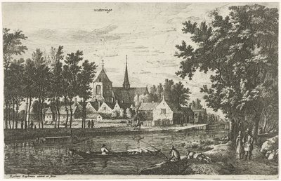 View of Wateringen by Roelant Roghman