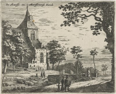 Church of Maarsseveen by Roelant Roghman
