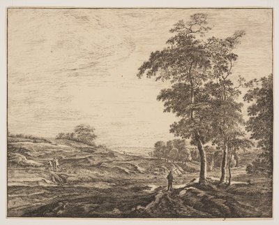 No. 3, from Six Views in the Wood of The Hague by Roelant Roghman