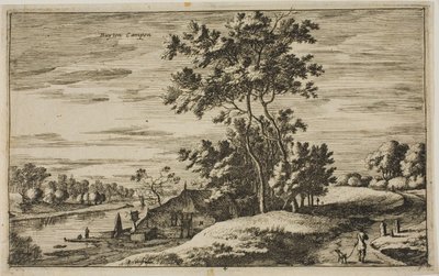 View Near Kampen, plate 4 from Views of Dutch Villages by Roelant Roghman
