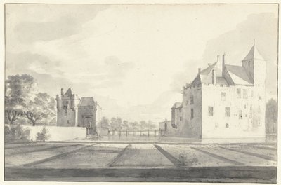 View of Huis Beverweerd, Seen from the North-east by Roelant Roghman