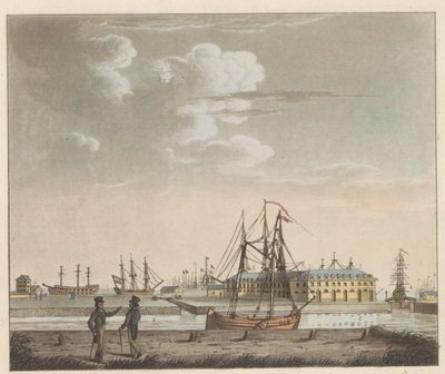 Rijkswerf Willemsoord, ca. 1825 by Roelof van der Meulen
