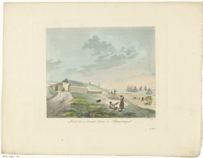 Beach at Scheveningen by Roelof van der Meulen