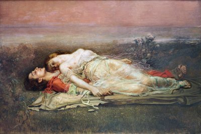 Tristan and Iseult by Rogelio Egusquiza