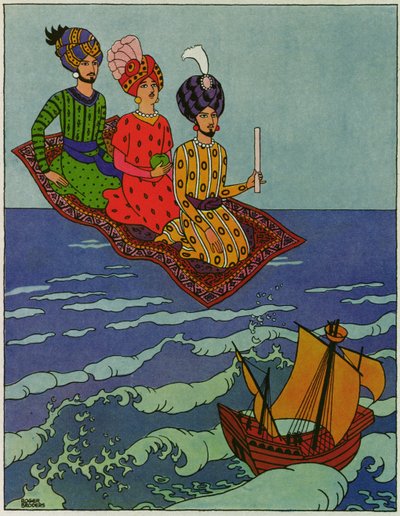 They have been transported swiftly, illustration for 