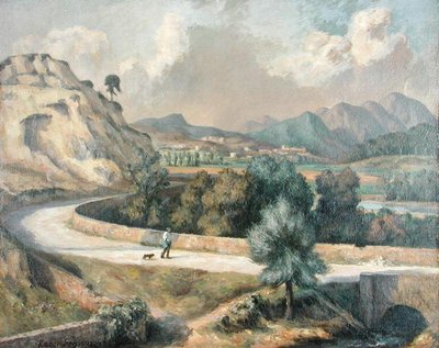 Italian Landscape, c.1922-25 by Roger Eliot Fry