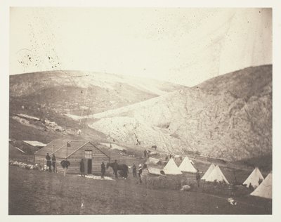Camp of the 4th Dragoon Guards, near Karyni by Roger Fenton