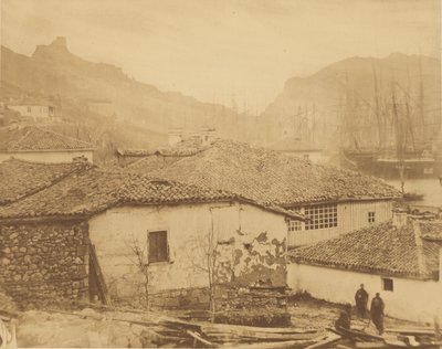 Cottages at Balaklava by Roger Fenton