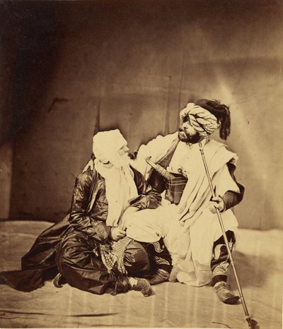 Couple in Fancy Dress by Roger Fenton