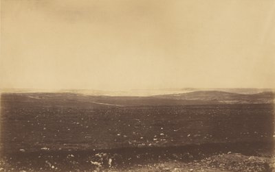 Distant view of Sebastopol with the Lines of Gordons Battery by Roger Fenton
