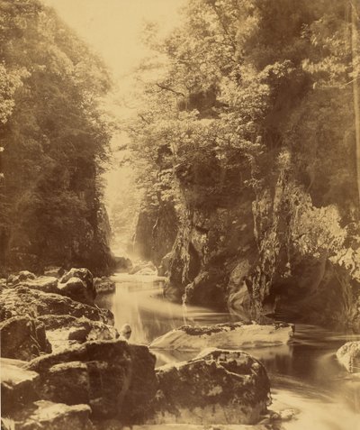 Foss Nevin, on the Conway (Wales) by Roger Fenton
